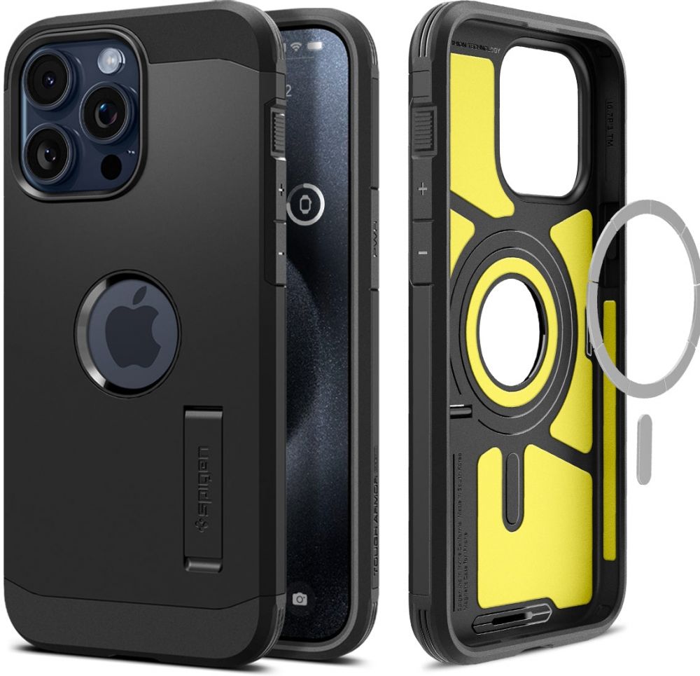 Spigen Tough Armor MagFit - Achterzijde behuizing voor mobiele telefoon