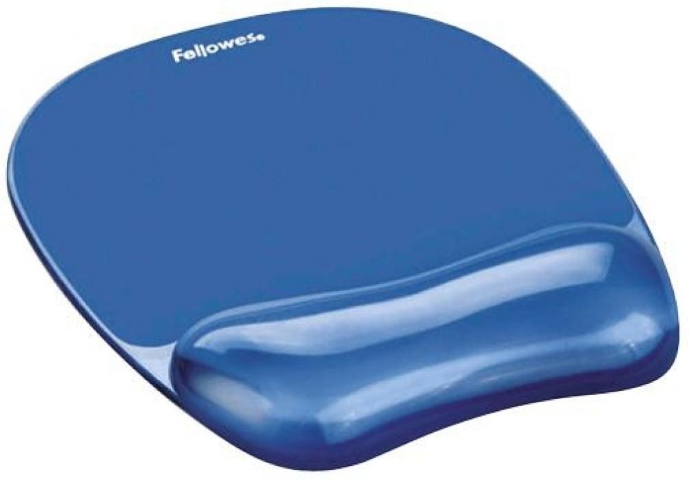 Fellowes Gel Crystal - Muismat met polskussen