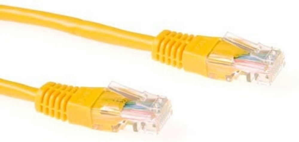 Cable Cat6 U/UTP 3m white CCA (PiMF)  RJ45/RJ45