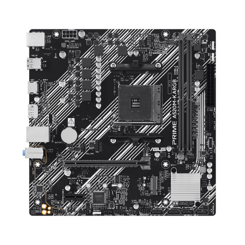 ASUS PRIME A520M-K ARGB (AMD,AM4,DDR4,mATX)