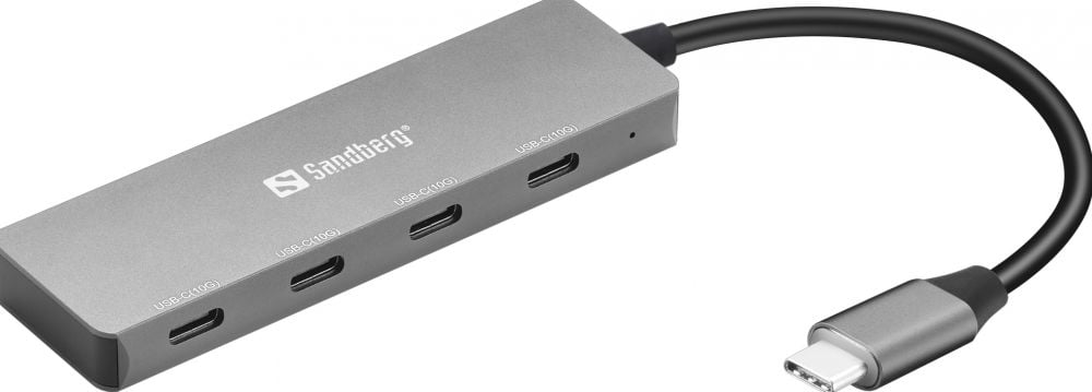 Sandberg USB-C to 4 x USB-C Hub, USB