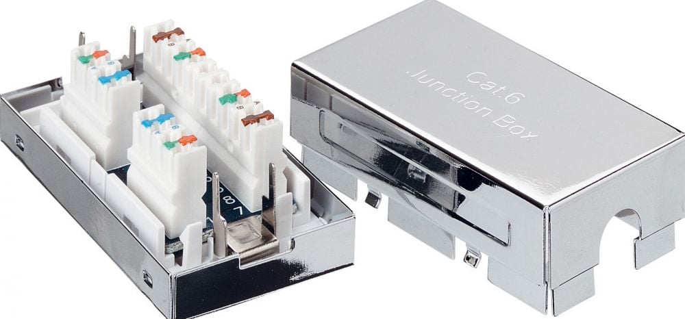 Equip 135620 Junction Box for Cat.6 for Lan Cable [22-26AWG, solid wire, shielded, Class e]
