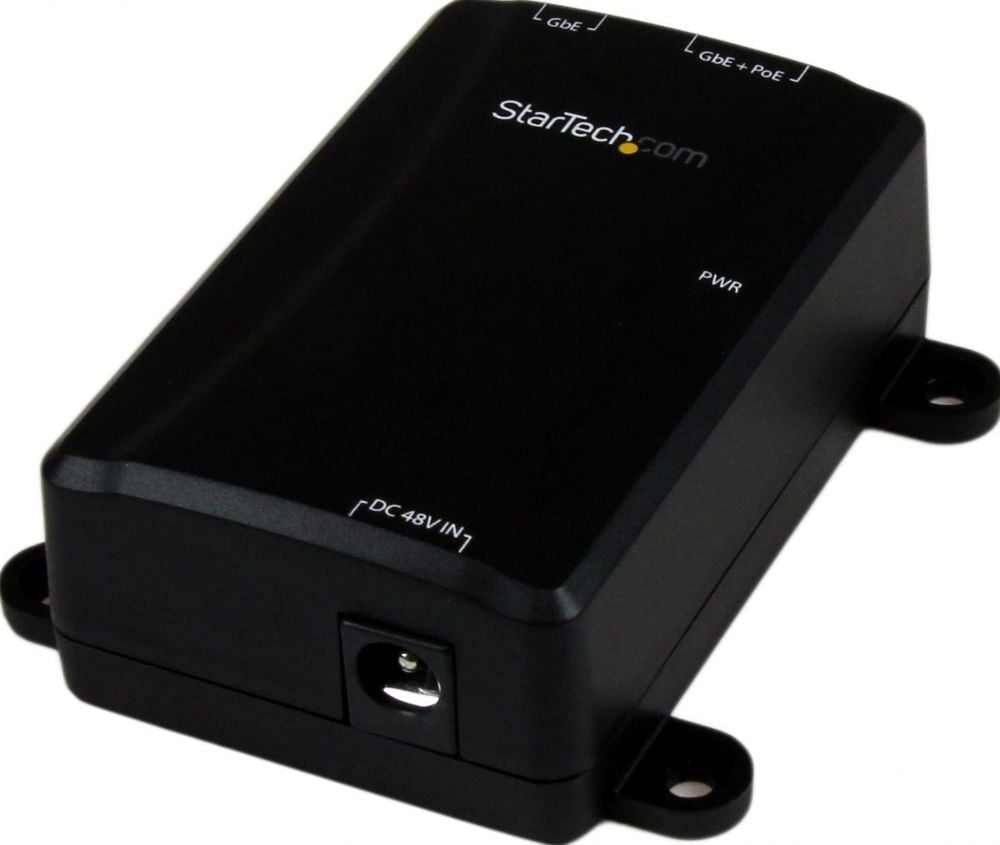 StarTech.com 1-poorts Gigabit Midspan - PoE+ injector