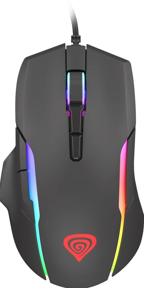 Genesis kabelgeb. Gaming muis XENON 220 G2 RGB zwart