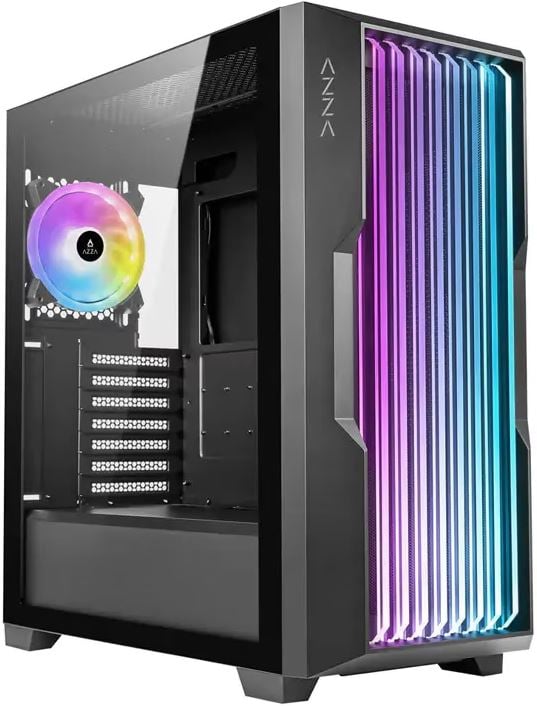 Azza Guardian Glass Black - Midi-Tower