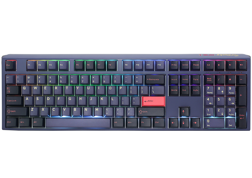 Ducky ONE 3 Cosmic Blue - Toetsenbord MX Red