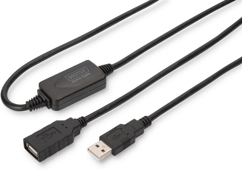 DIGITUS USB 2.0 Repeater Cable DA-73101 - USB-verlengkabel