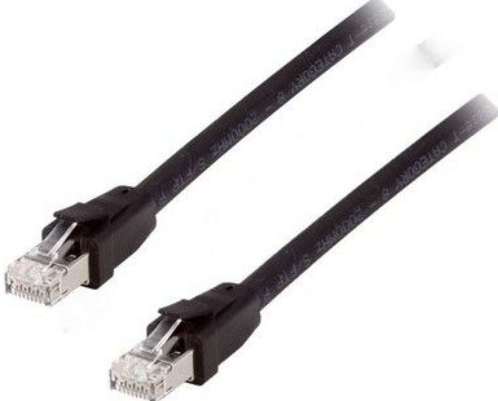 Equip Patchkabel Cat8.1 S/FTP 2xRJ45 2.00m schwarz LSZH