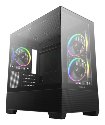 DeepCool CG380 3F Black - Behuizing