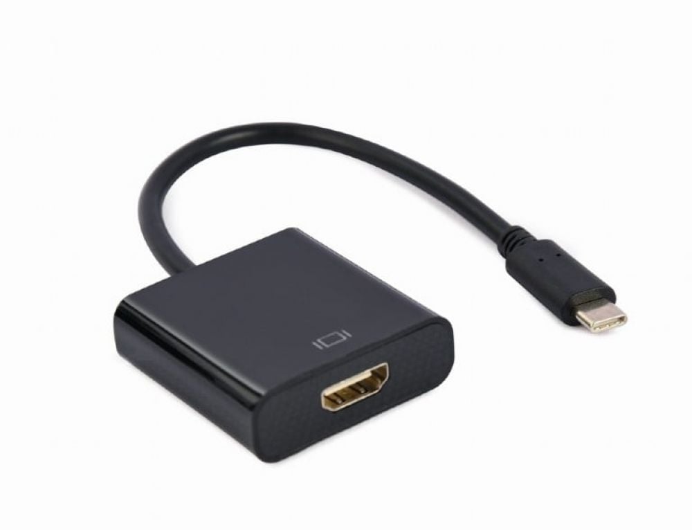 gembird USB-C auf HDMI Adapter, zwart 4k@60 Hz