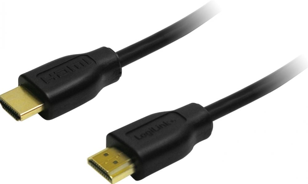 Cable Logilink HDMI with Ethernet 0,5m Black 4K, 30 Hz, High Speed