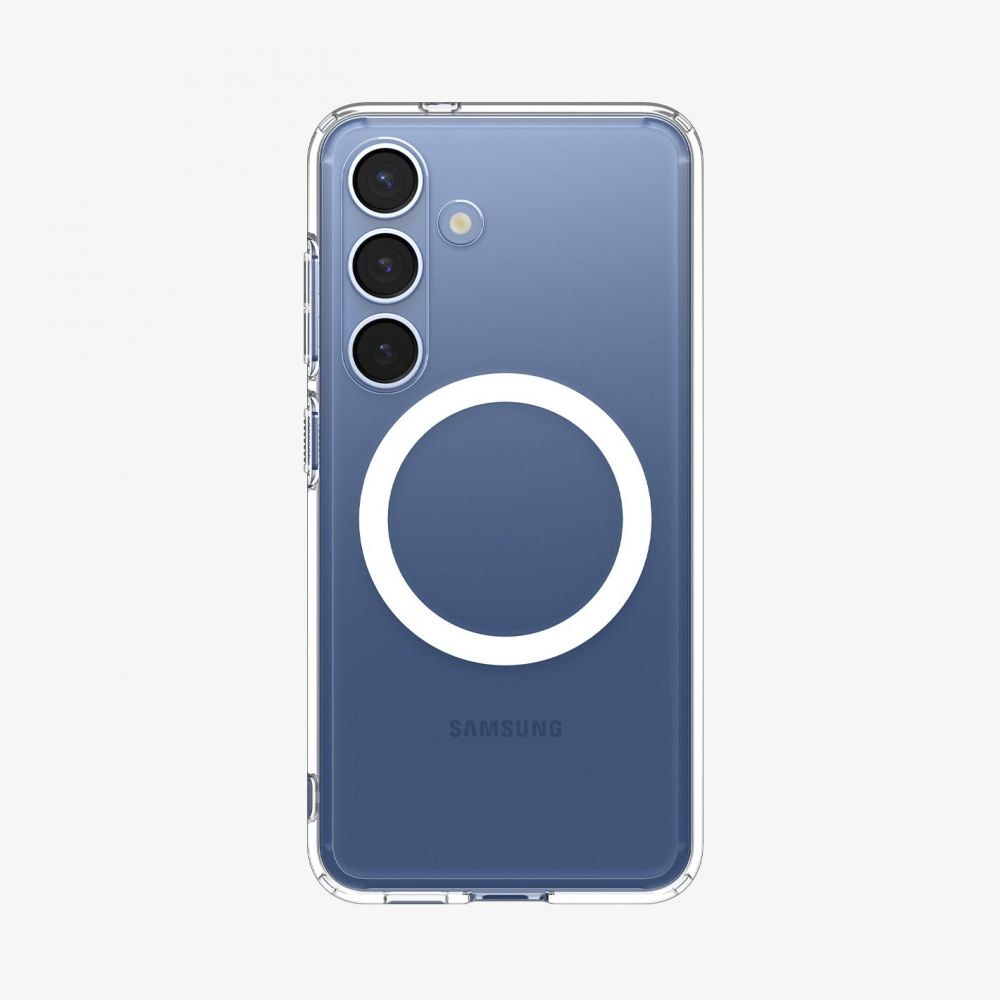 Spigen Gal S25+ Ultra Hybrid MF Clear Wh