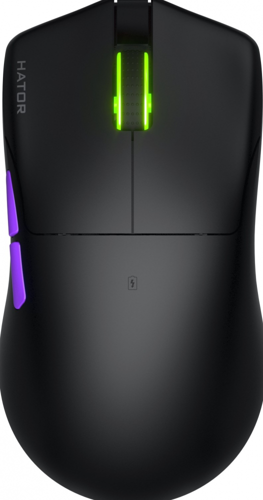 HATOR Pulsar 3 Ultra Wireless RGB Zwart - Muis