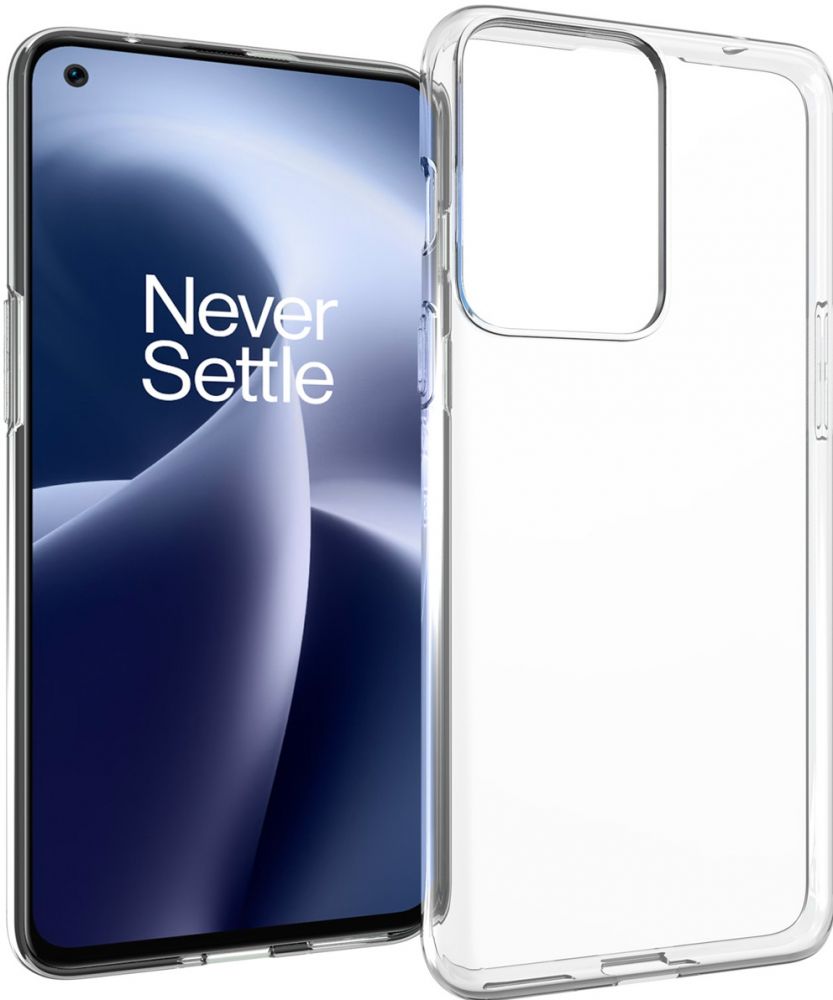 Accezz Clear Backcover OnePlus Nord 2T - Transparant