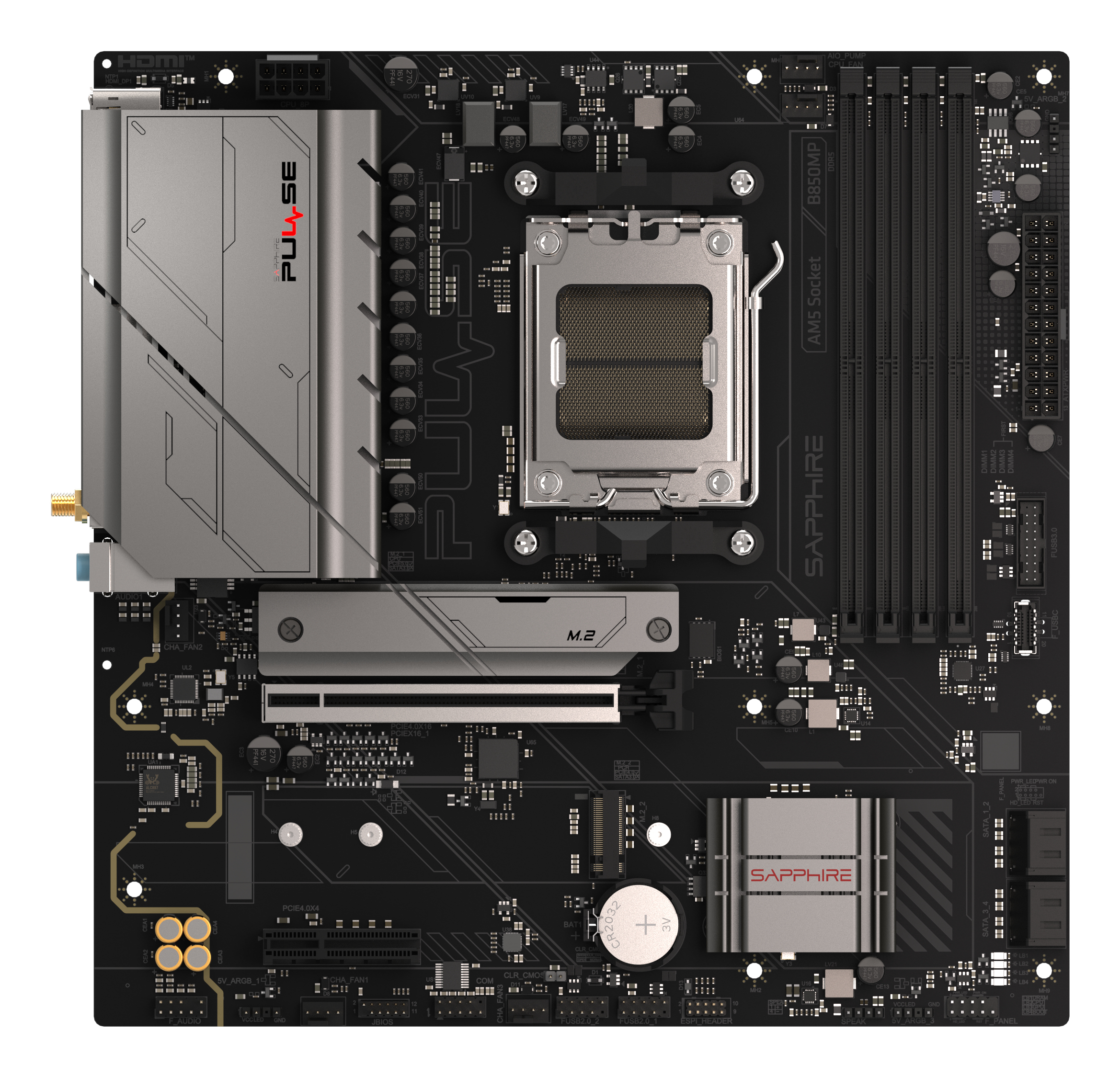 SAPPHIRE PULSE B850M WIFI - Moederbord