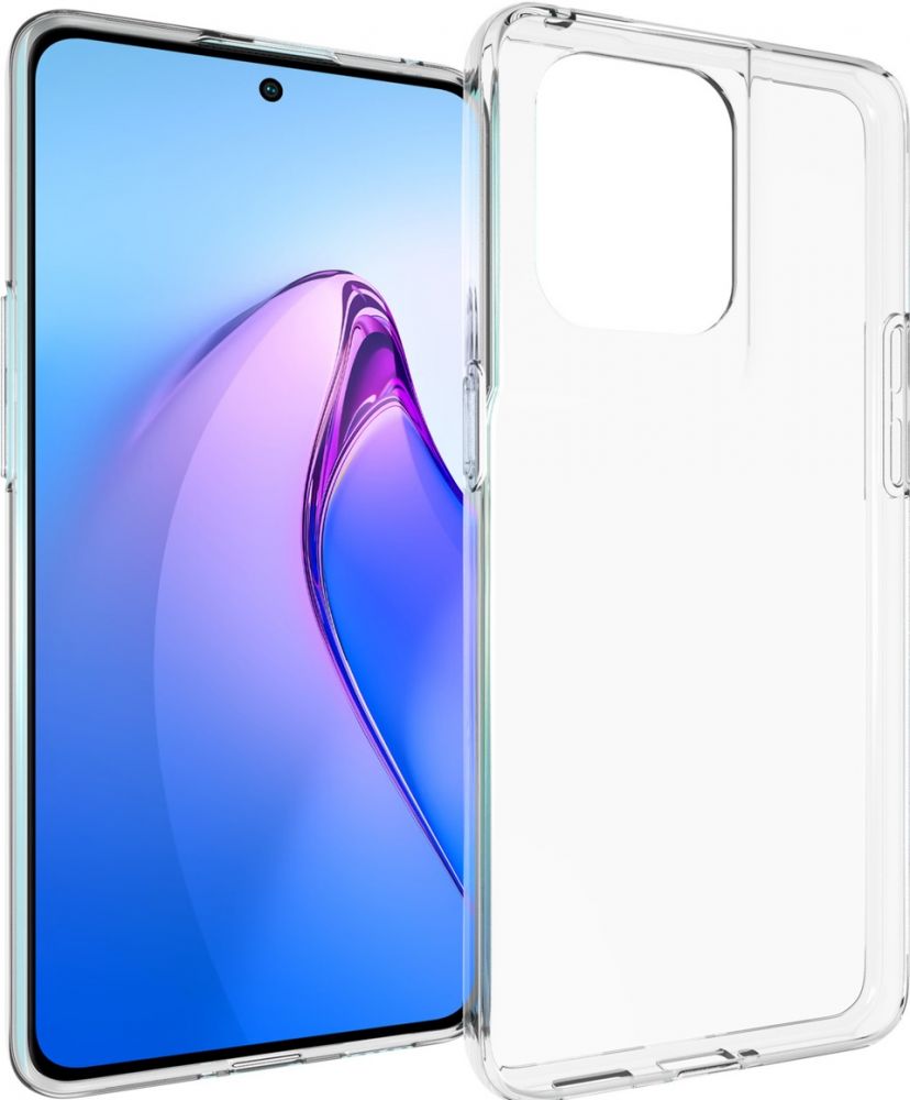 Accezz Clear Backcover Oppo Reno 8 Pro 5G - Transparent