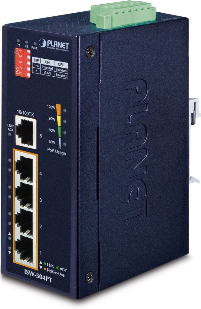 PLANET ISW-504PT - Switch