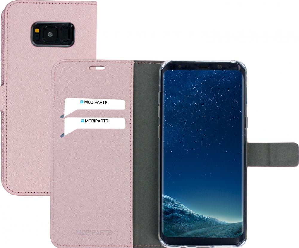 Mobiparts Saffiano Wallet Case Samsung Galaxy S8 Plus - Smartphonehoesje