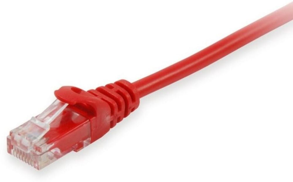 Equip Patchkabel Cat6A U/UTP 2xRJ45 0.50m rot LSZH