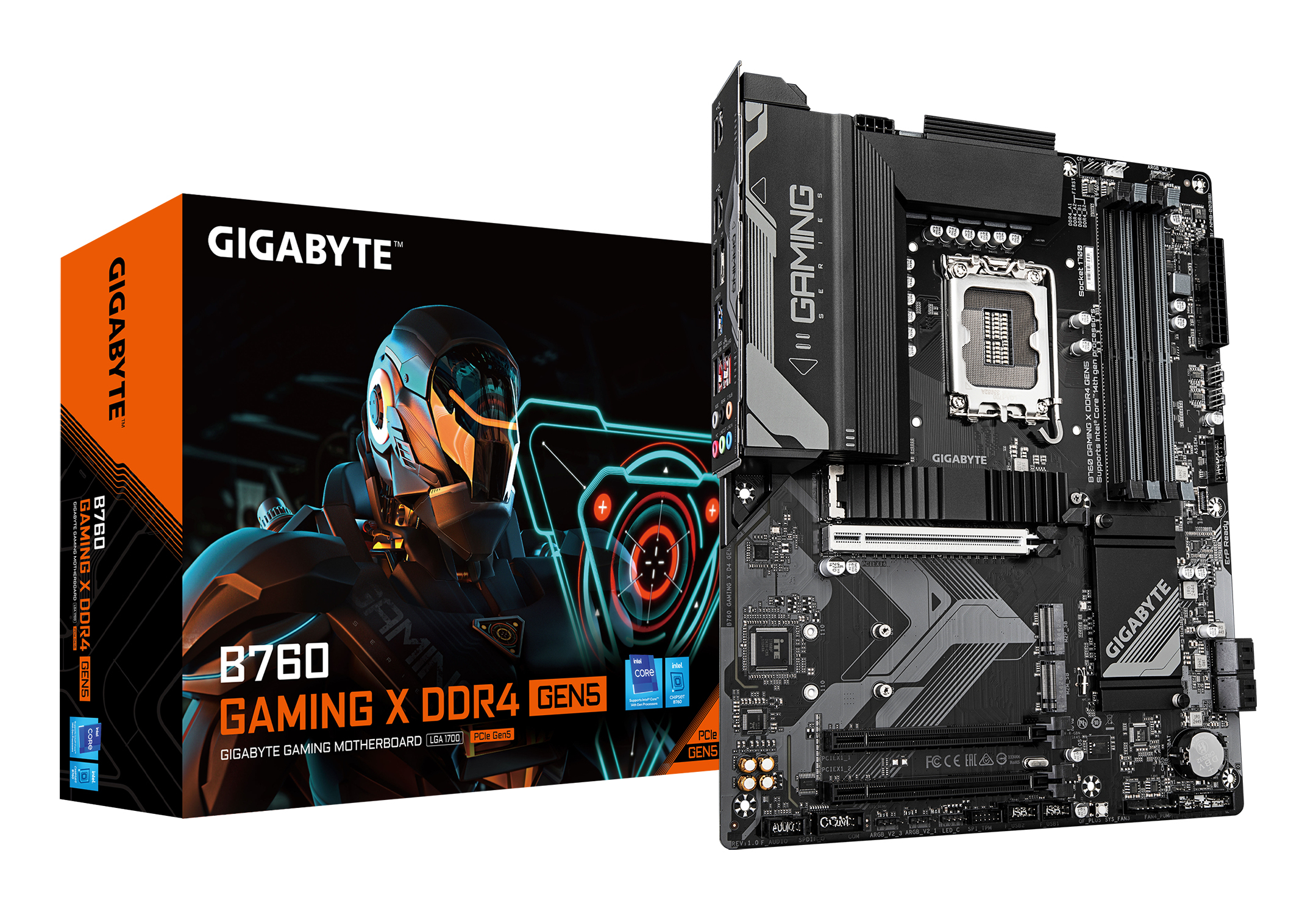 Gigabyte B760 Gaming X DDR4 GEN5     (B760,S1700,ATX,DDR4)
