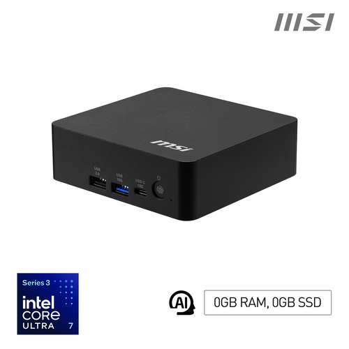 MSI MSI Cubi NUC AI+ 3MG-004BEU - Barebone