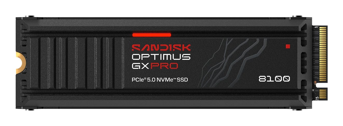 SanDisk Optimus GX PRO 8100 (met heatsink) 1TB - SSD
