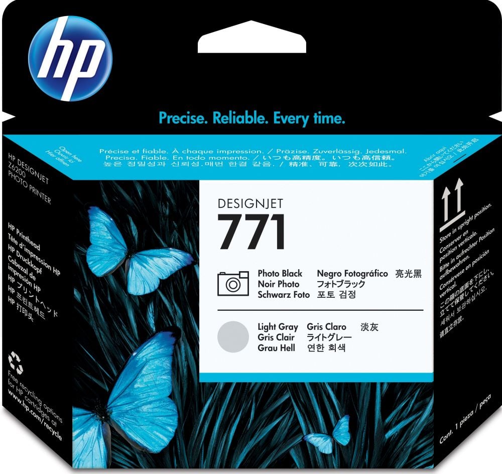 HP 771 - Lichtgrijs, fotozwart