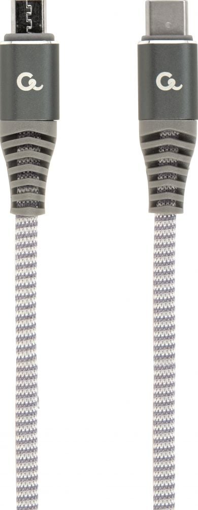 gembird Baumwoll USB-TYP-C zu Micro-USB oplaadkabel, 1,5m