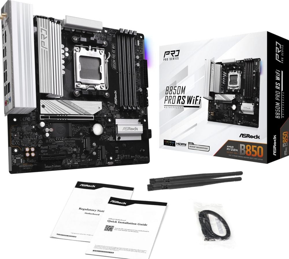 ASROCK B850M Pro RS WiFi - Moederbord