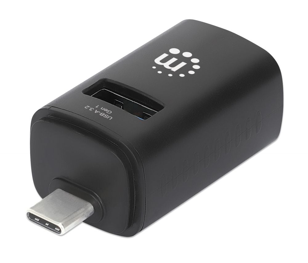 MANHATTAN 3-Port USB 3.0 / 2.0 USB-C stekker auf 3xA-verloop stekker