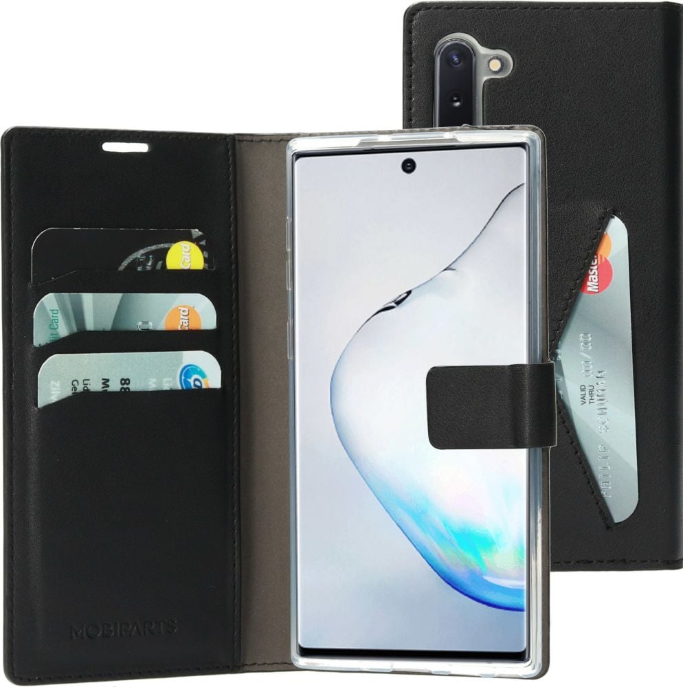 Mobiparts Classic Wallet Case Samsung Galaxy Note 10 - Smartphonehoesje