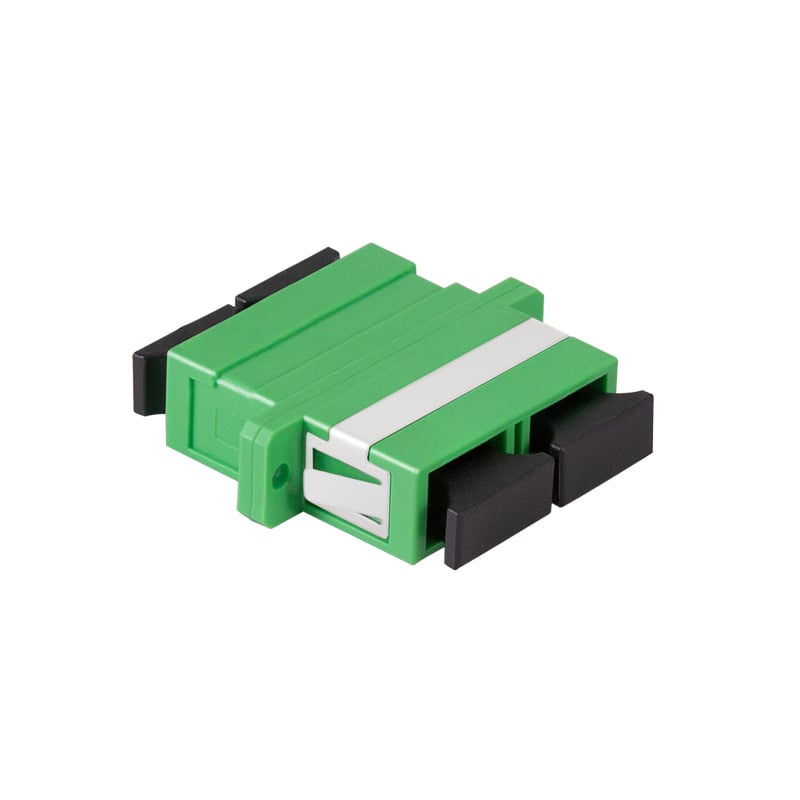 Logilink Glasfaser SC Duplex Kupplung mit Flansch, 12 St. gr