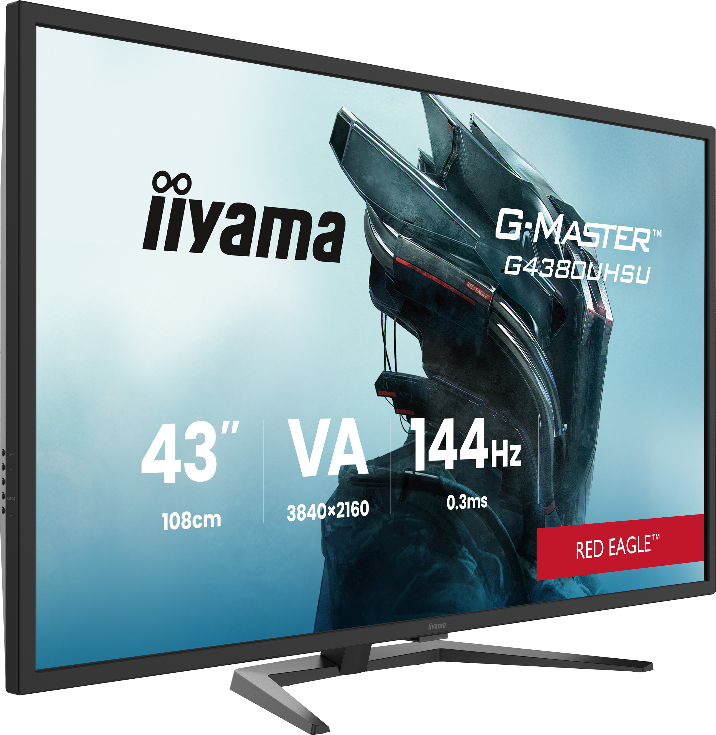 IIYAMA iiyama Red Eagle G-MASTER G4380UHSU-B2 - LED-monitor