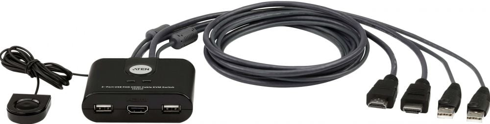 ATEN CS22HF - 2-poorts HDMI KVM-switch