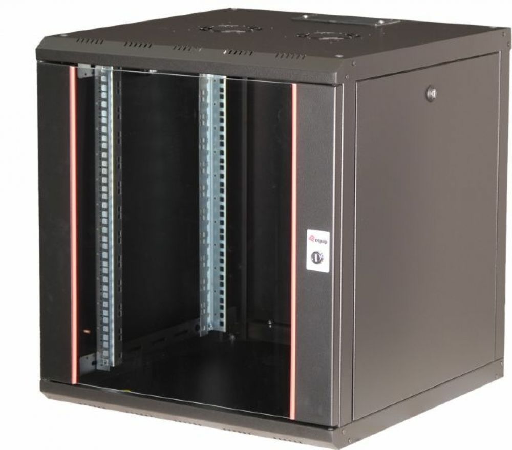 Equip Serverbehuizing 19" 12U 600x600mm zwart