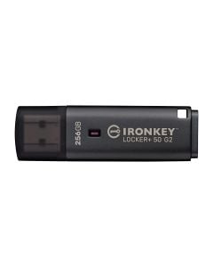 Kingston IronKey Locker+ 50 G2 256GB Black - USB-Stick