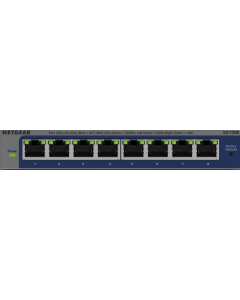 NETGEAR GS108E - Gigabit Plus-switch