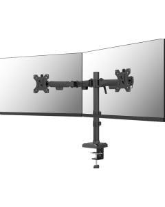 Neomounts DS60-600BL2 - Monitorarm voor 2 schermen Voor schermgrote: 10"-32"