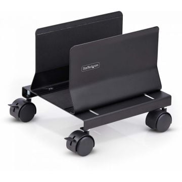 StarTech.com Computer Tower Cart Rolling CPU Caddy w Wheels, Adjustable - Wagen