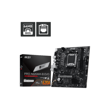 MSI PRO A620AM-B EVO - Moederbord