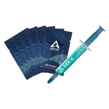 ARCTIC MX-6 Ultimate Performance 4g + 6pcs MX Cleaner - Koelpasta