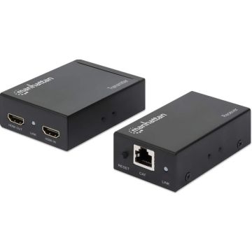 Manhattan Extender,HDMI 1080p,Up To 50 m,Cat5e,zwart,Retail