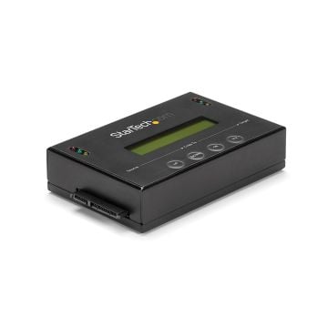 StarTech.com Standalone 2,53,5 inch SATA harde-schijfduplicator en -wisser met hoge duplicatiesnelheid tot 14 GBmin - Vaste-schijfduplicator