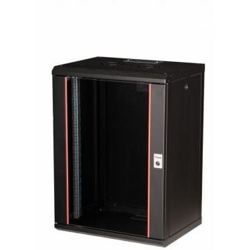 Equip Netzwerkschrank 19"  16U 600x450mm schwarz