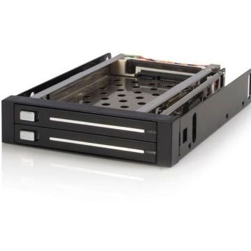 StarTech HSB220SAT25B - Storage bay adapter
