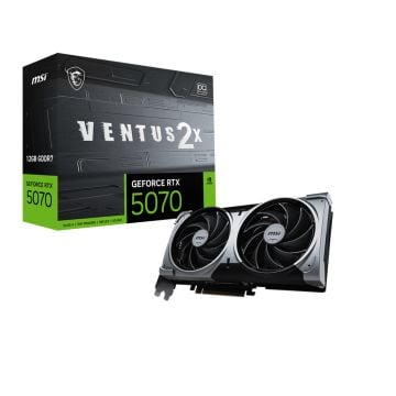 MSI GeForce RTX 5070 12G VENTUS 2X OC Black - Videokaart