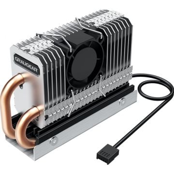 Graugear Kühlkörper SSD M.2 2280 met PWM koeler retail