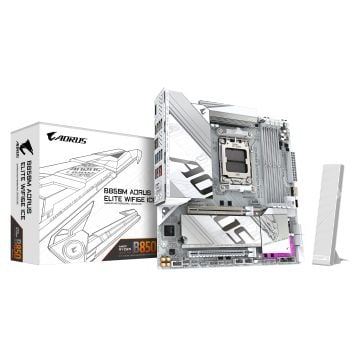 GIGABYTE B850M AORUS ELITE WIFI6E ICE - Moederbord