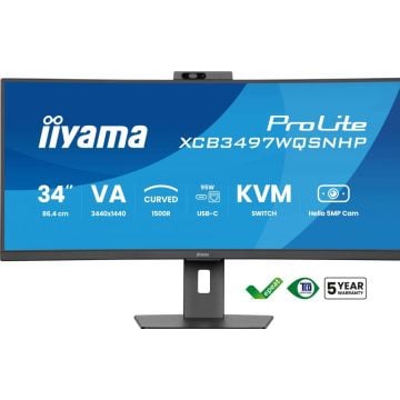 iiyama ProLite XCB3497WQSNPH-B1 - Curved Monitor