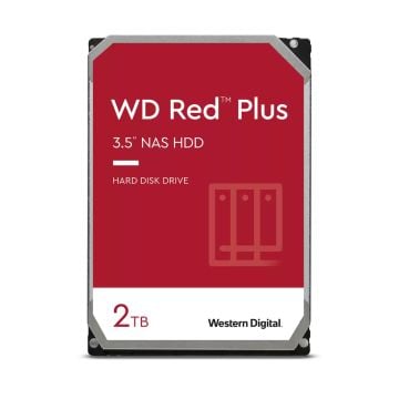 WD Red Plus WD20EFPX 2TB - Vaste schijf